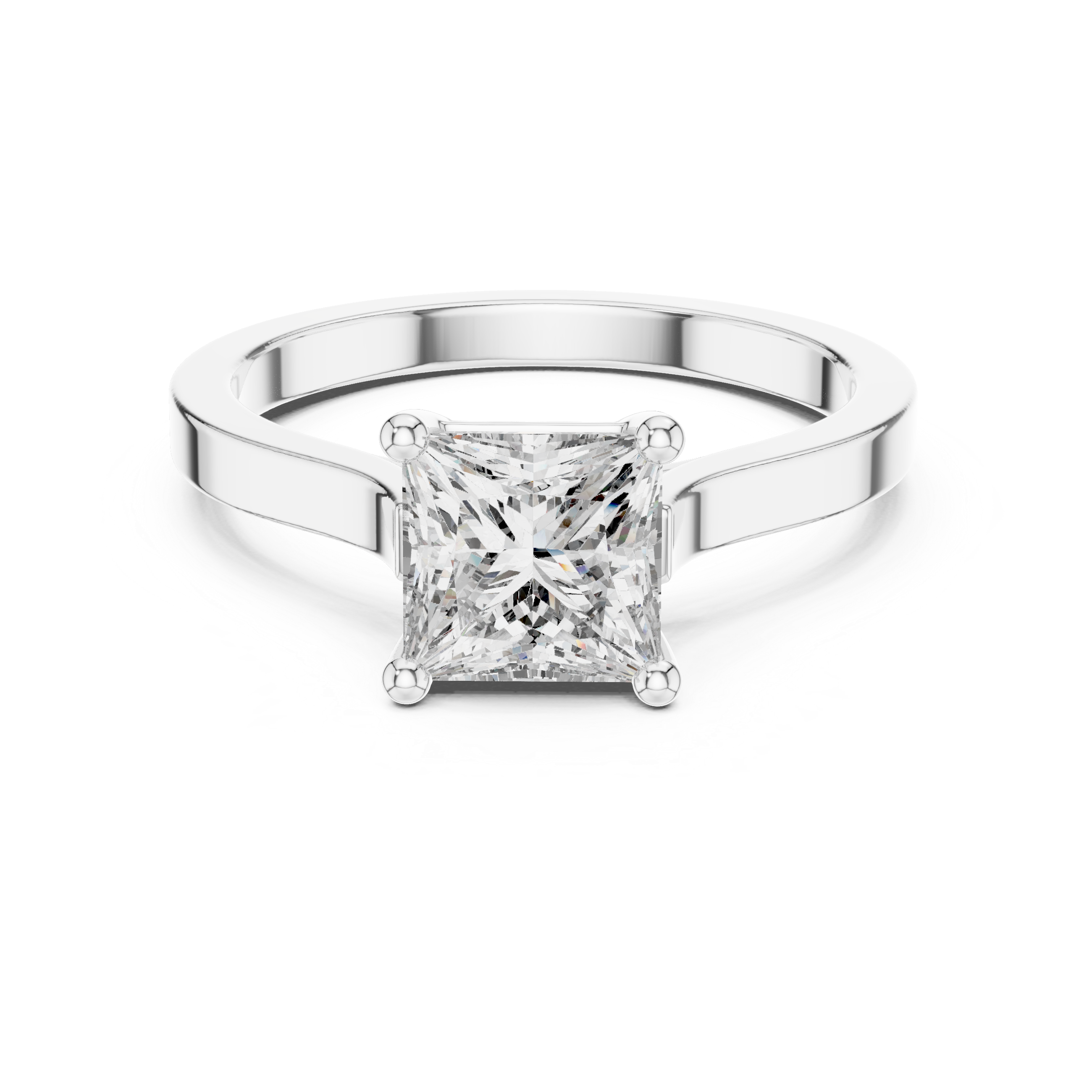 Elegant Rose Gold Solitaire Diamond Ring – IGI Certified