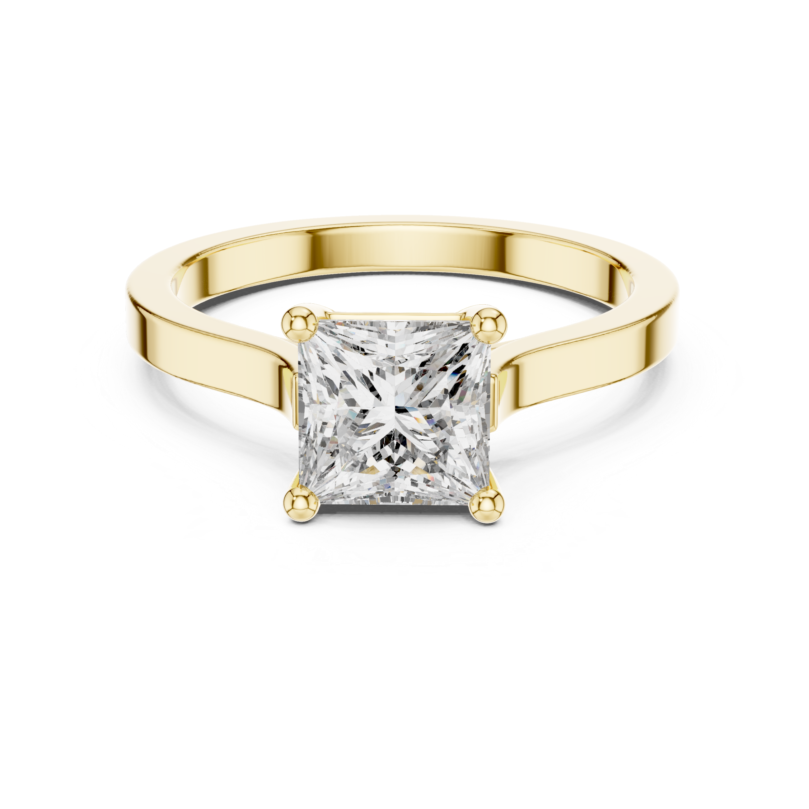 Elegant Rose Gold Solitaire Diamond Ring – IGI Certified