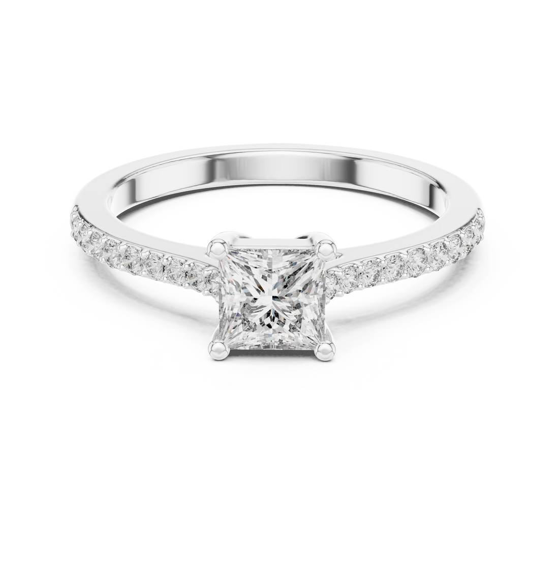 IGI Certified Lab-Grown Diamond Solitaire Engagement Ring | 14K & 18K Rose Gold | Kiashaa Jewellery