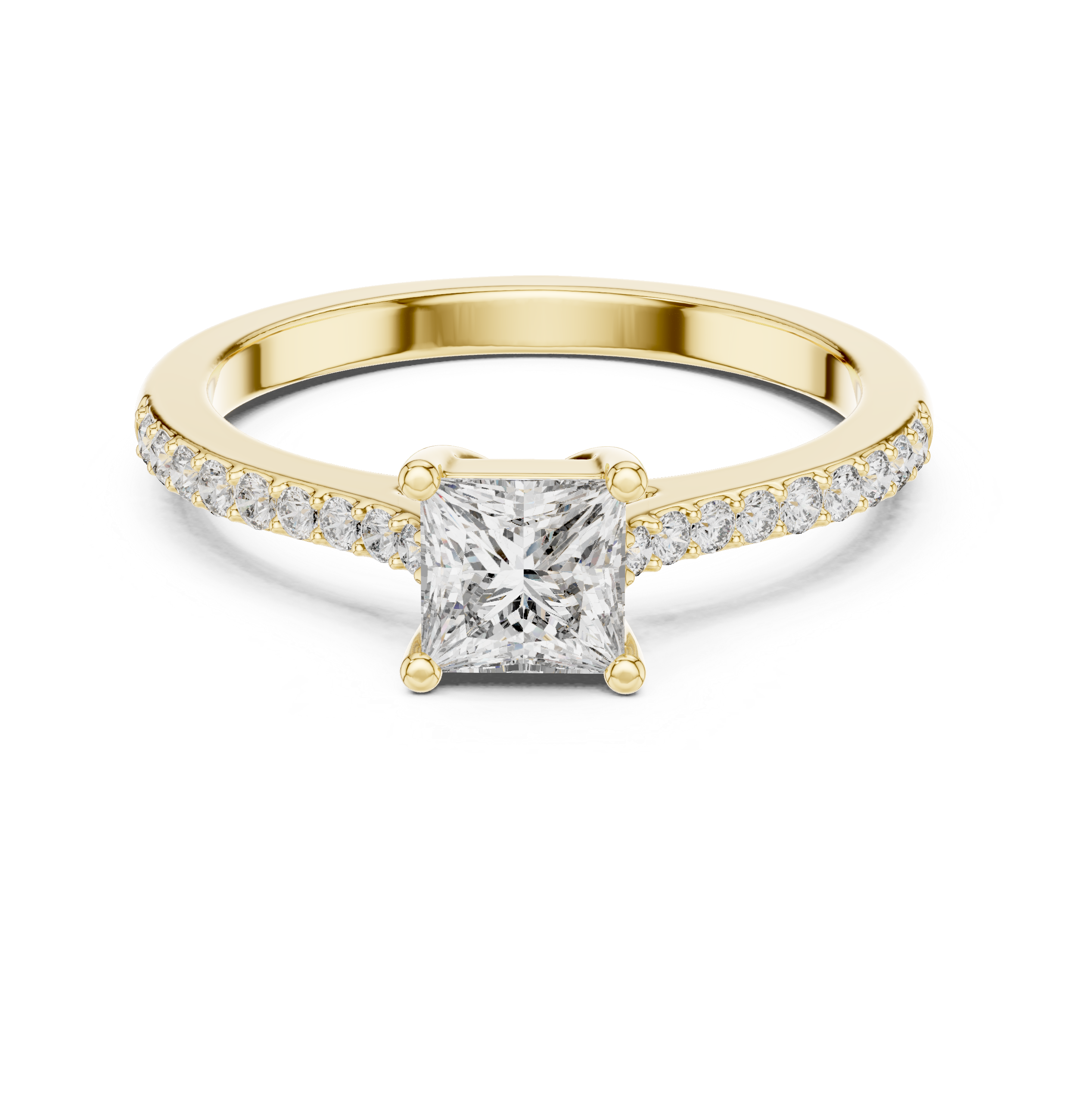 IGI Certified Lab-Grown Diamond Solitaire Engagement Ring | 14K & 18K Rose Gold | Kiashaa Jewellery
