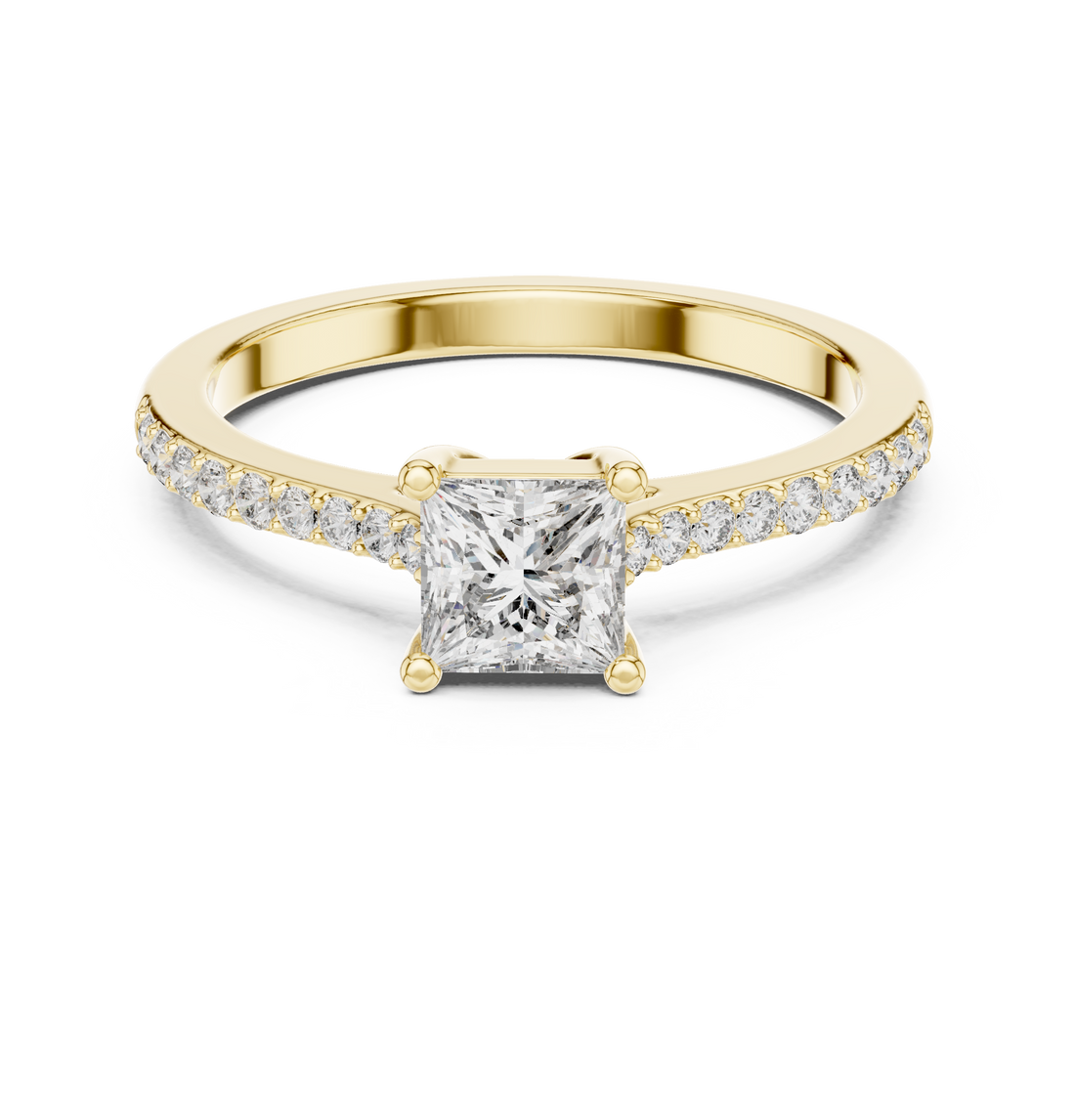 IGI Certified Lab-Grown Diamond Solitaire Engagement Ring | 14K & 18K Rose Gold | Kiashaa Jewellery