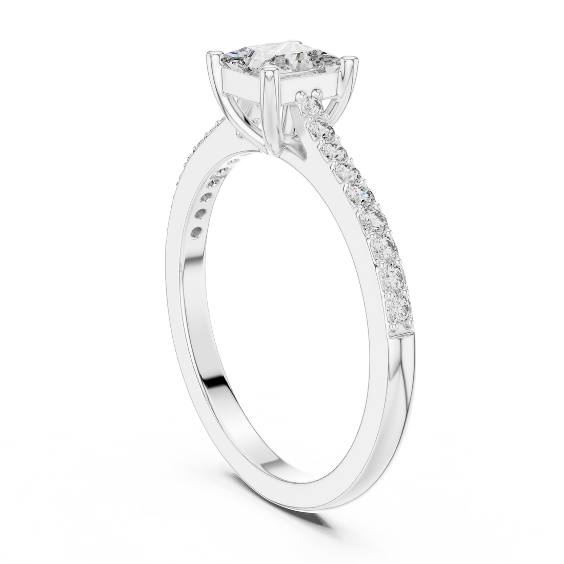 IGI Certified Lab-Grown Diamond Solitaire Engagement Ring | 14K & 18K Rose Gold | Kiashaa Jewellery