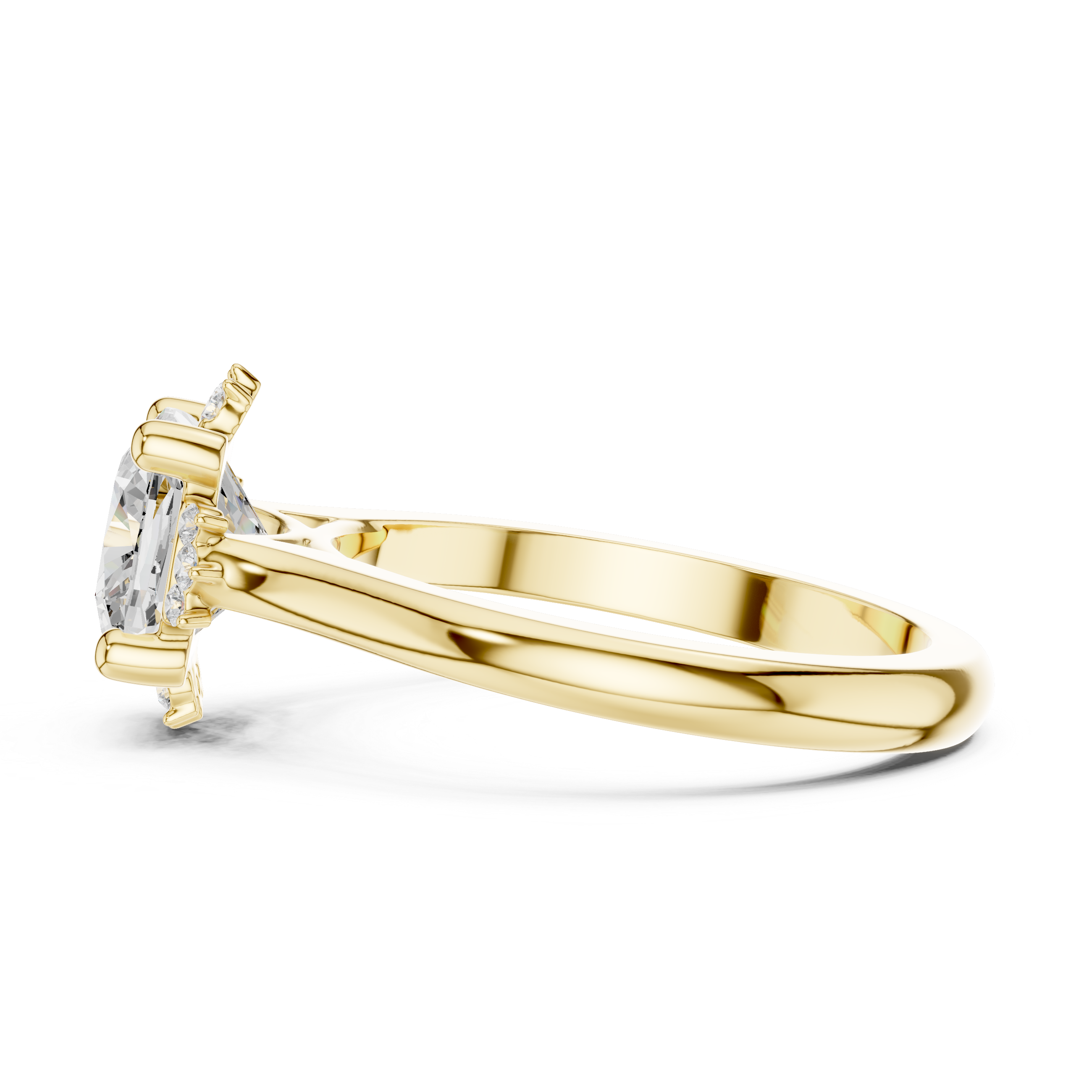 IGI Certified Lab-Grown Diamond Engagement Ring | 14K & 18K Rose Gold | Kiashaa Jewellery