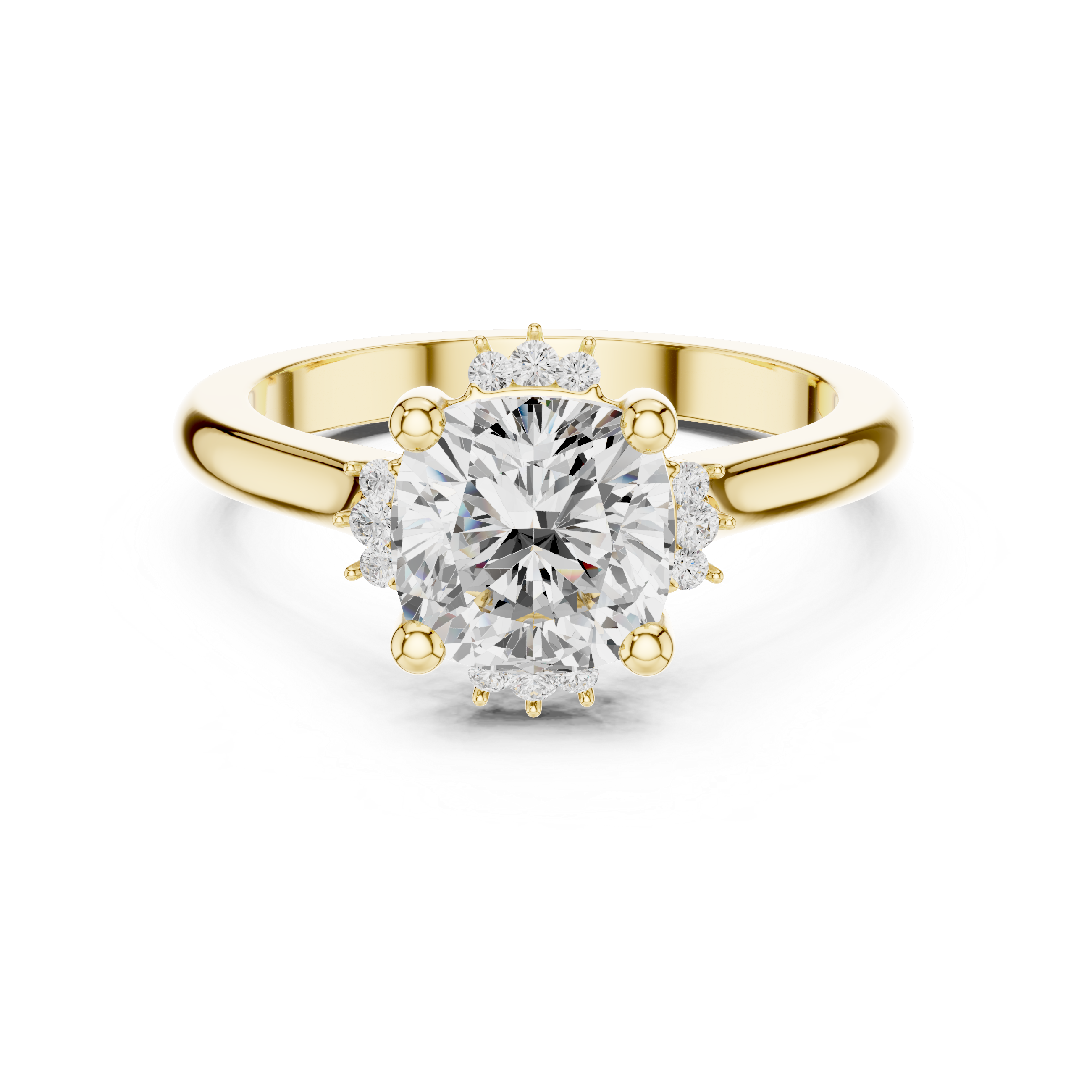 IGI Certified Lab-Grown Diamond Engagement Ring | 14K & 18K Rose Gold | Kiashaa Jewellery