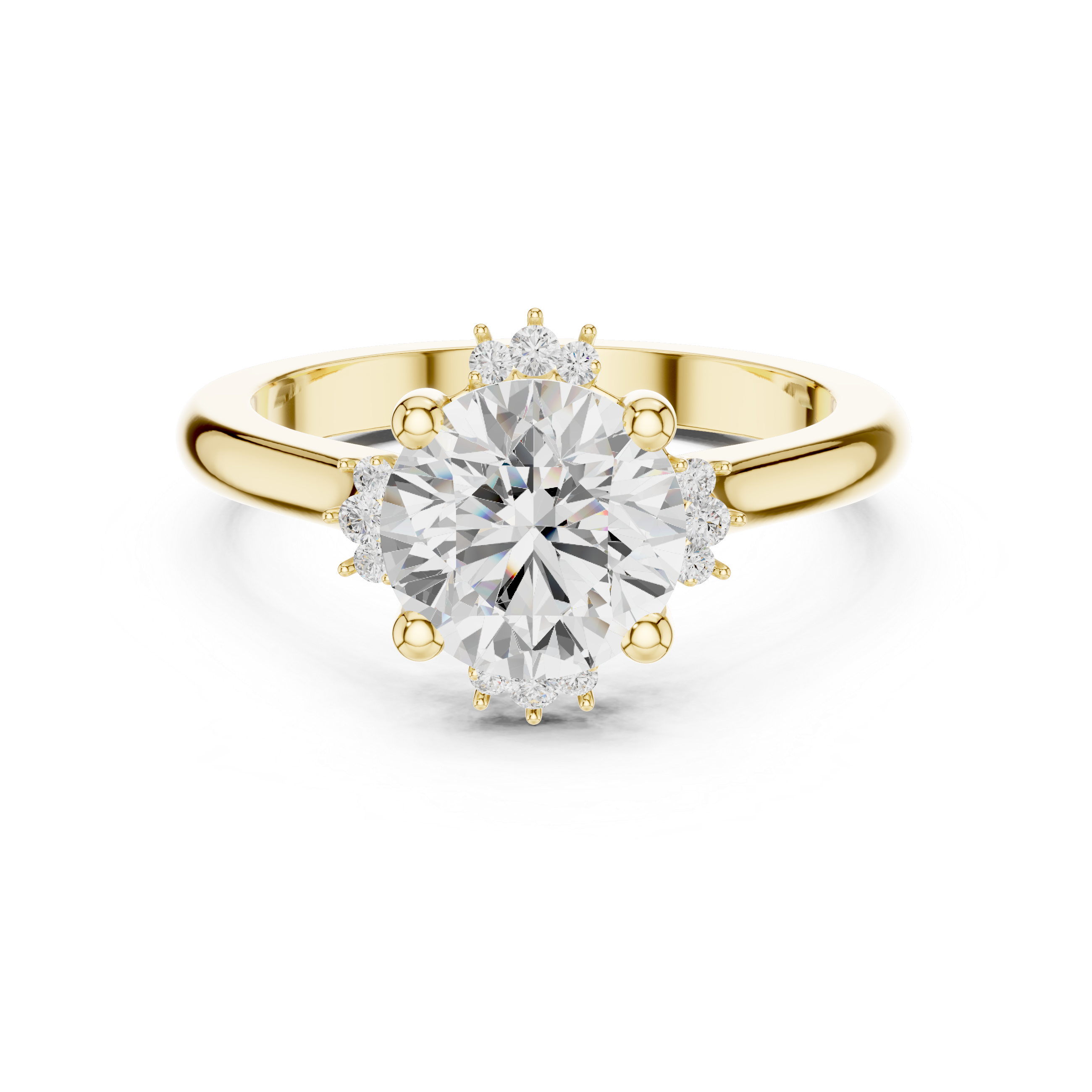 IGI Certified Solitaire Lab-Grown Diamond Engagement Ring | 14K & 18K Rose Gold | Kiashaa Jewellery