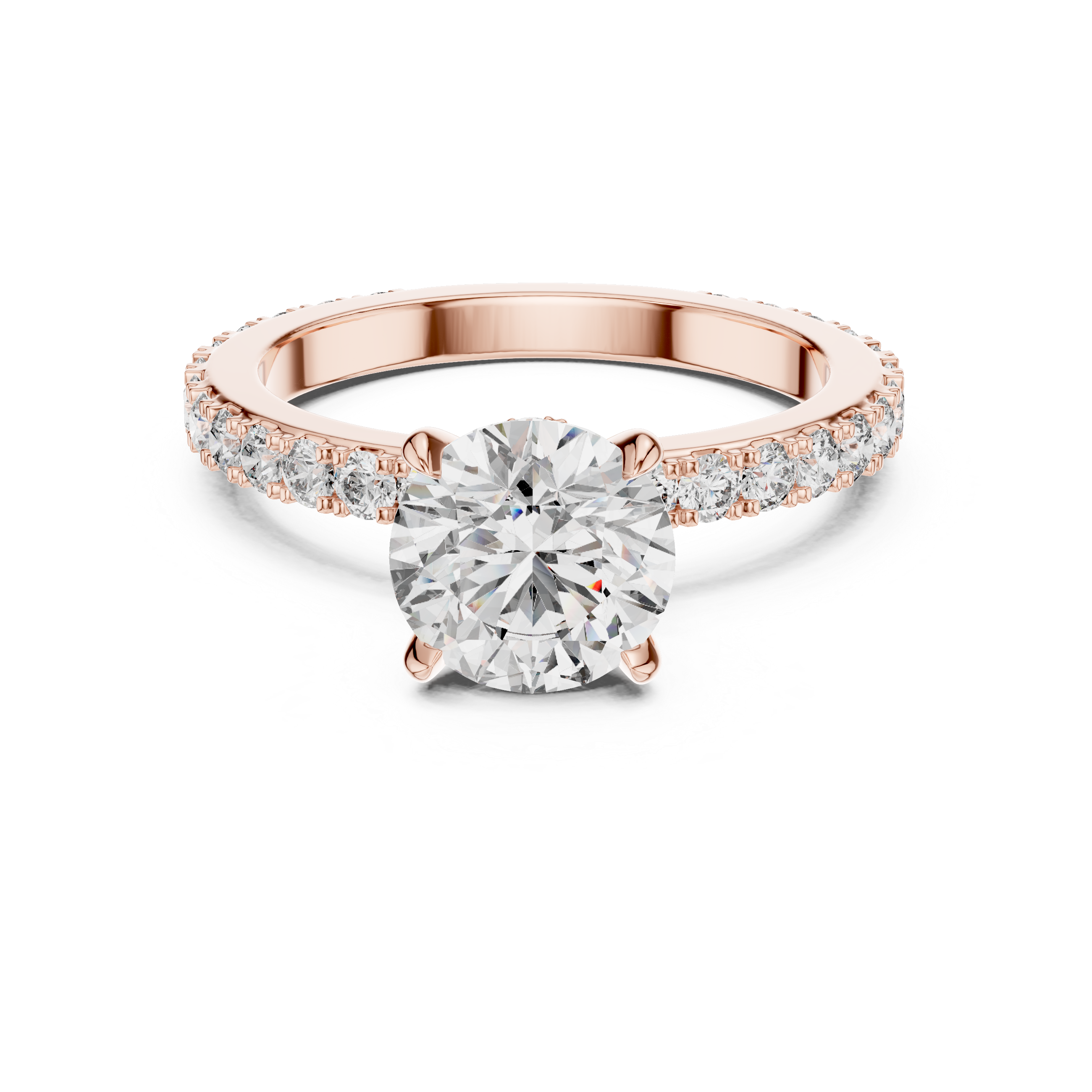 IGI Certified Lab-Grown Diamond Solitaire Engagement Ring | 14K & 18K Gold | Kiashaa Jewellery