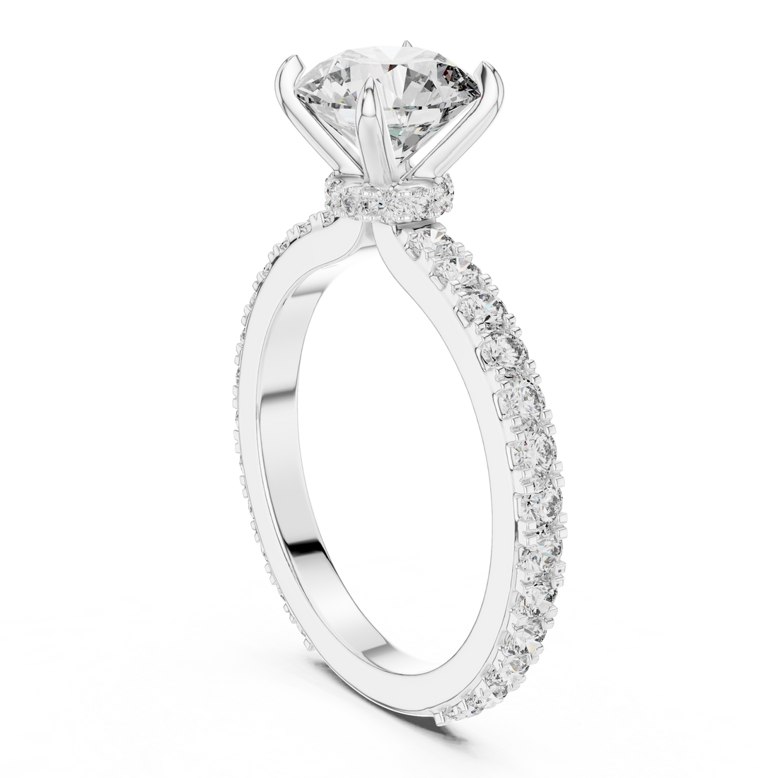 IGI Certified Lab-Grown Diamond Solitaire Engagement Ring | 14K & 18K Gold | Kiashaa Jewellery