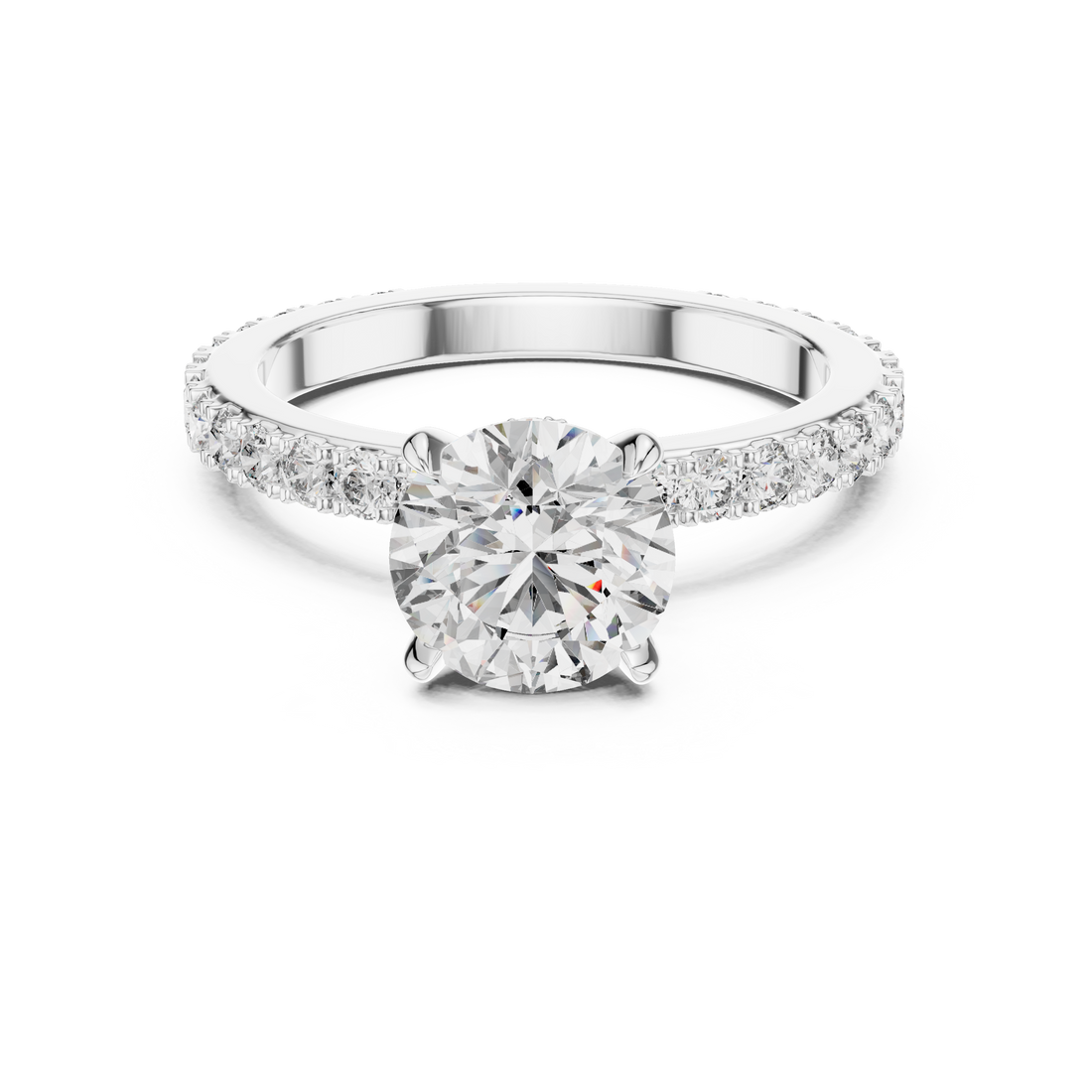 IGI Certified Lab-Grown Diamond Solitaire Engagement Ring | 14K & 18K Gold | Kiashaa Jewellery