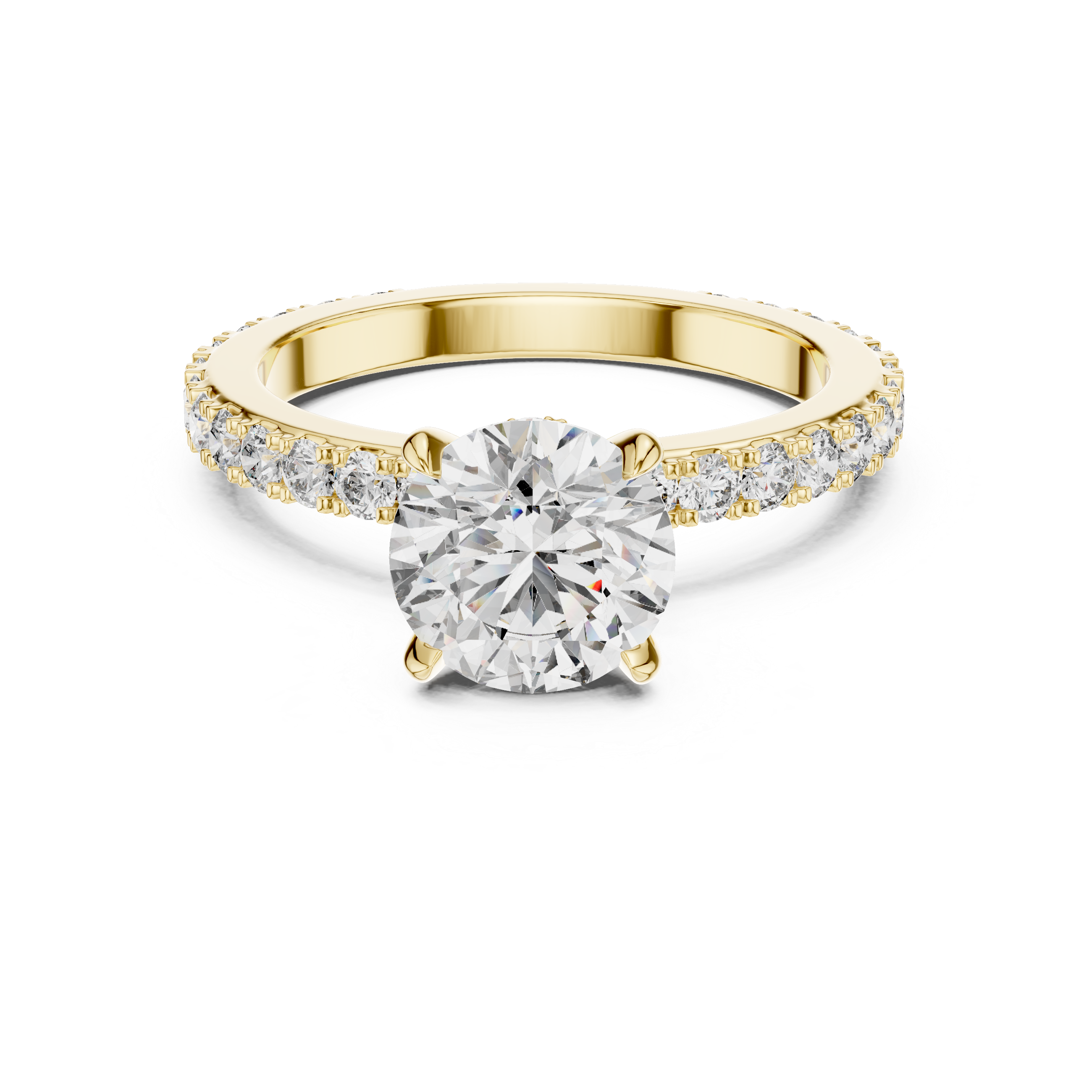 IGI Certified Lab-Grown Diamond Solitaire Engagement Ring | 14K & 18K Gold | Kiashaa Jewellery