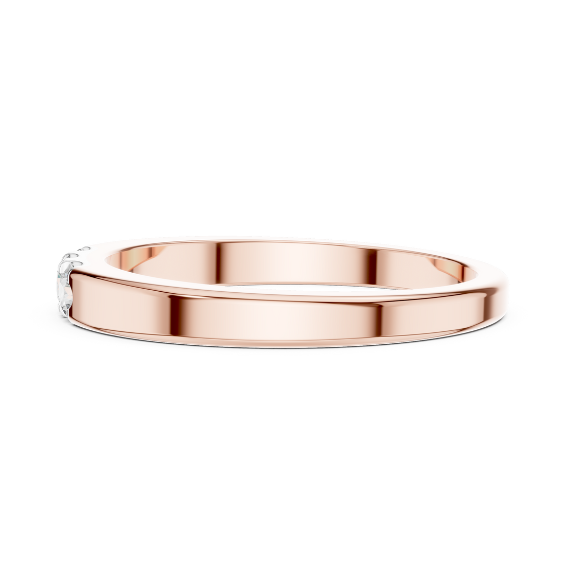 Classic Half-Eternity Lab-Grown Diamond Band Ring | IGI Certified | Kiashaa Jewellery