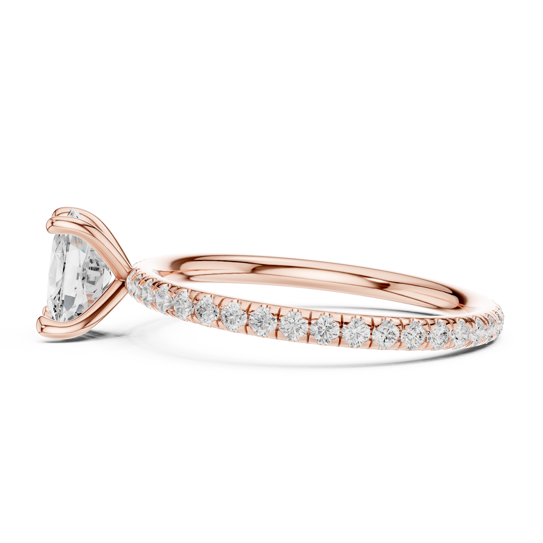IGI Certified Lab-Grown Diamond Solitaire Ring | Kiashaa Jewellery