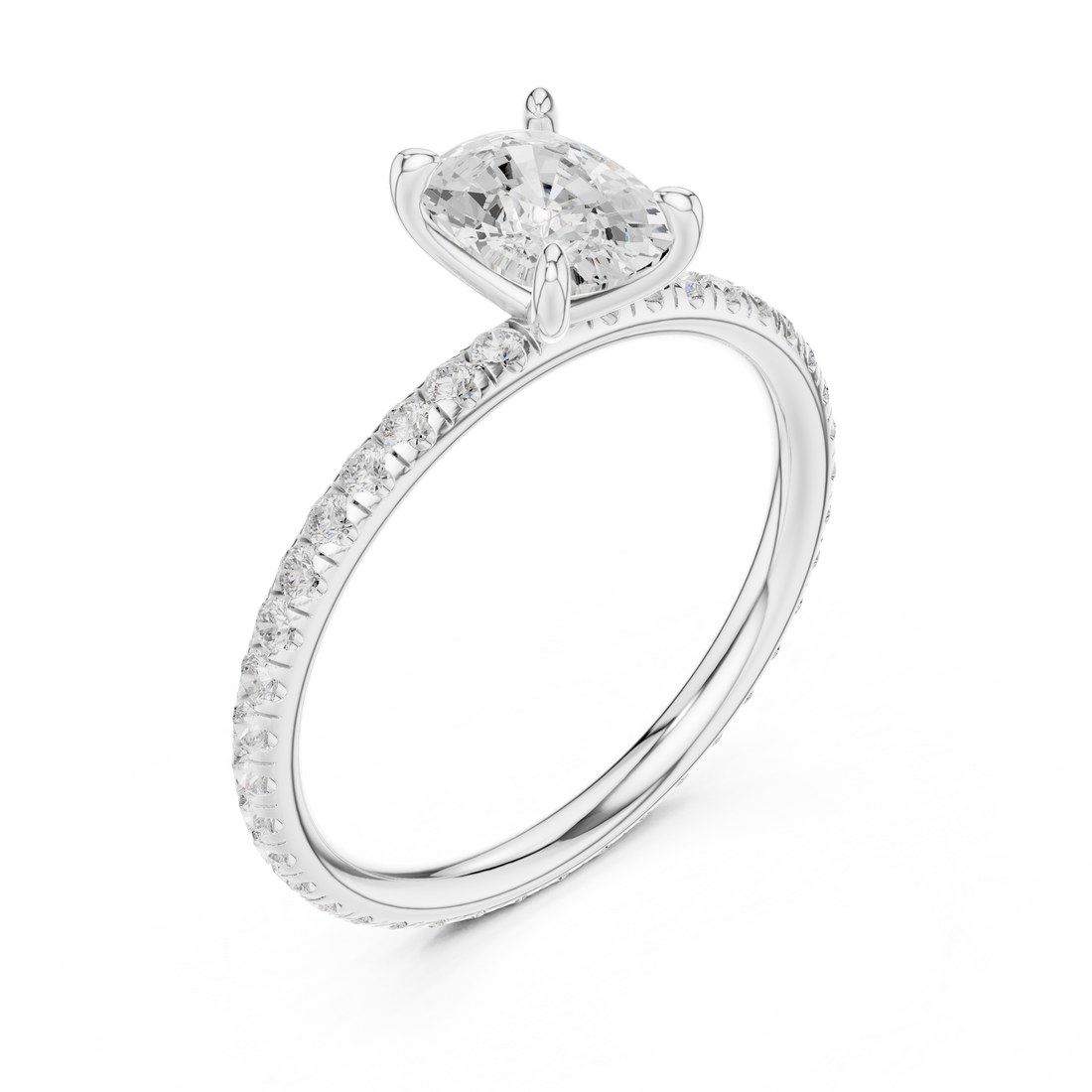 IGI Certified Lab-Grown Diamond Solitaire Ring | Kiashaa Jewellery