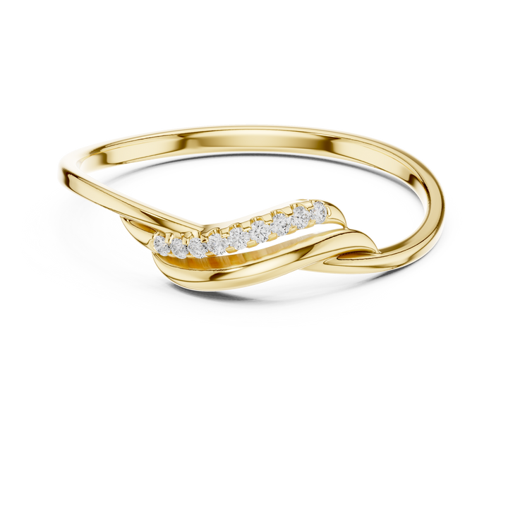 Elegant Halo Lab-Grown Diamond Ring in 14K/18K Gold