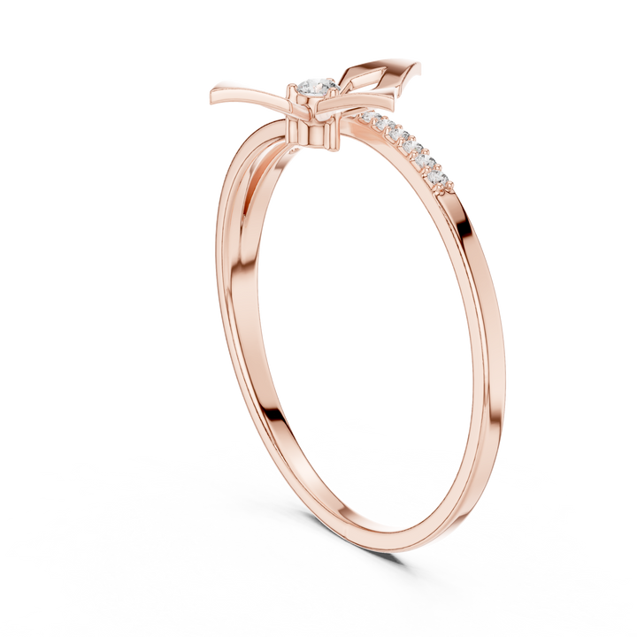 Eternal Spark 14K or 18k Diamond Ring – IGI Certified