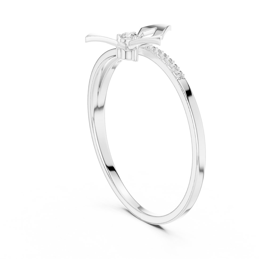Eternal Spark 14K or 18k Diamond Ring – IGI Certified