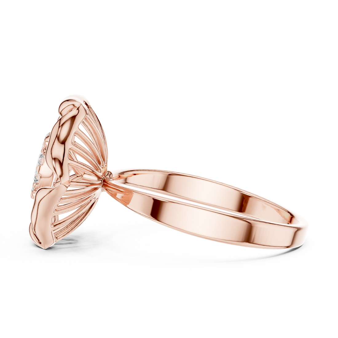 Blossom Bloom Lab-Grown Diamond Ring in 14K/18K Gold