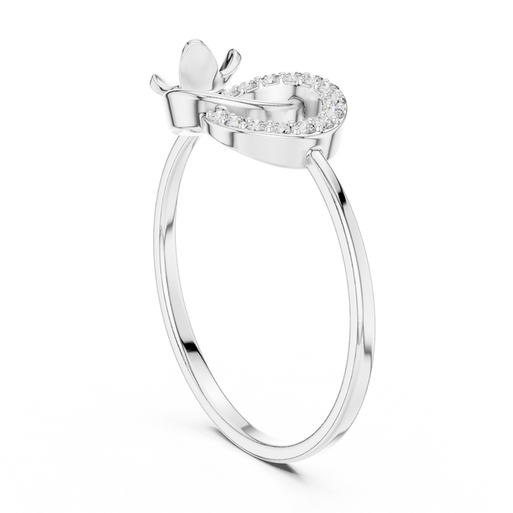 Eternal Embrace Rose Gold Diamond Ring