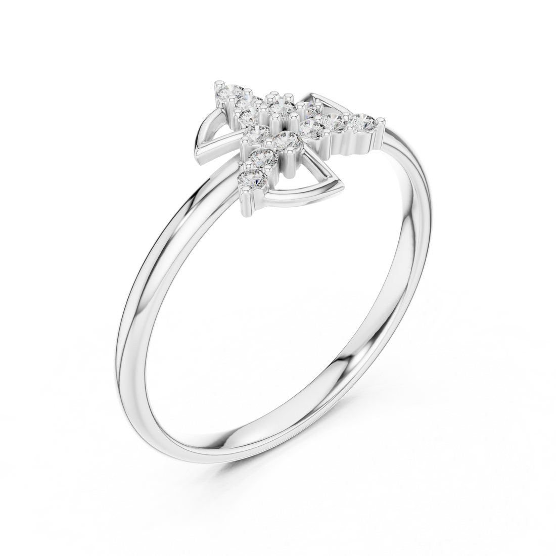 Rose Gold Lab-Grown Diamond Designer Ring