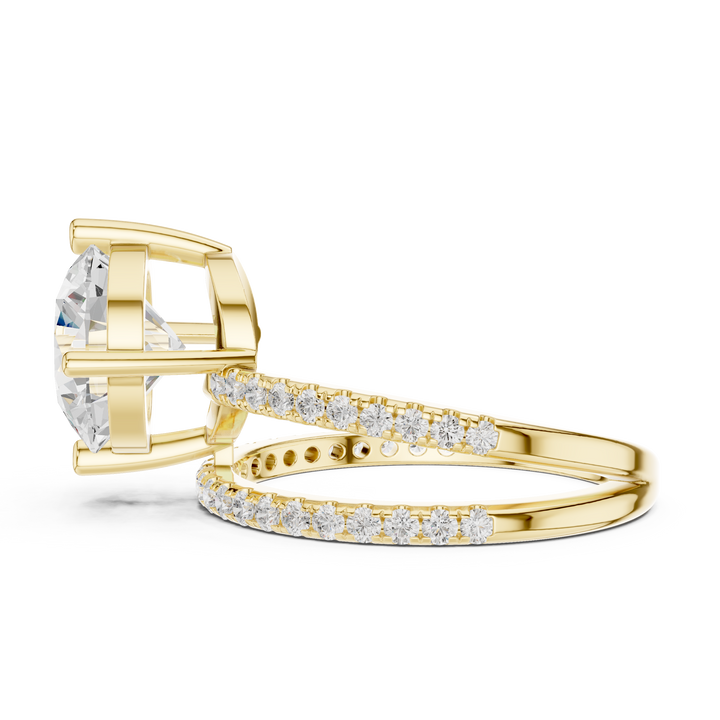 IGI Certified Lab-Grown Diamond Solitaire Engagement Ring in 14K & 18K Rose Gold | Kiashaa Jewellery