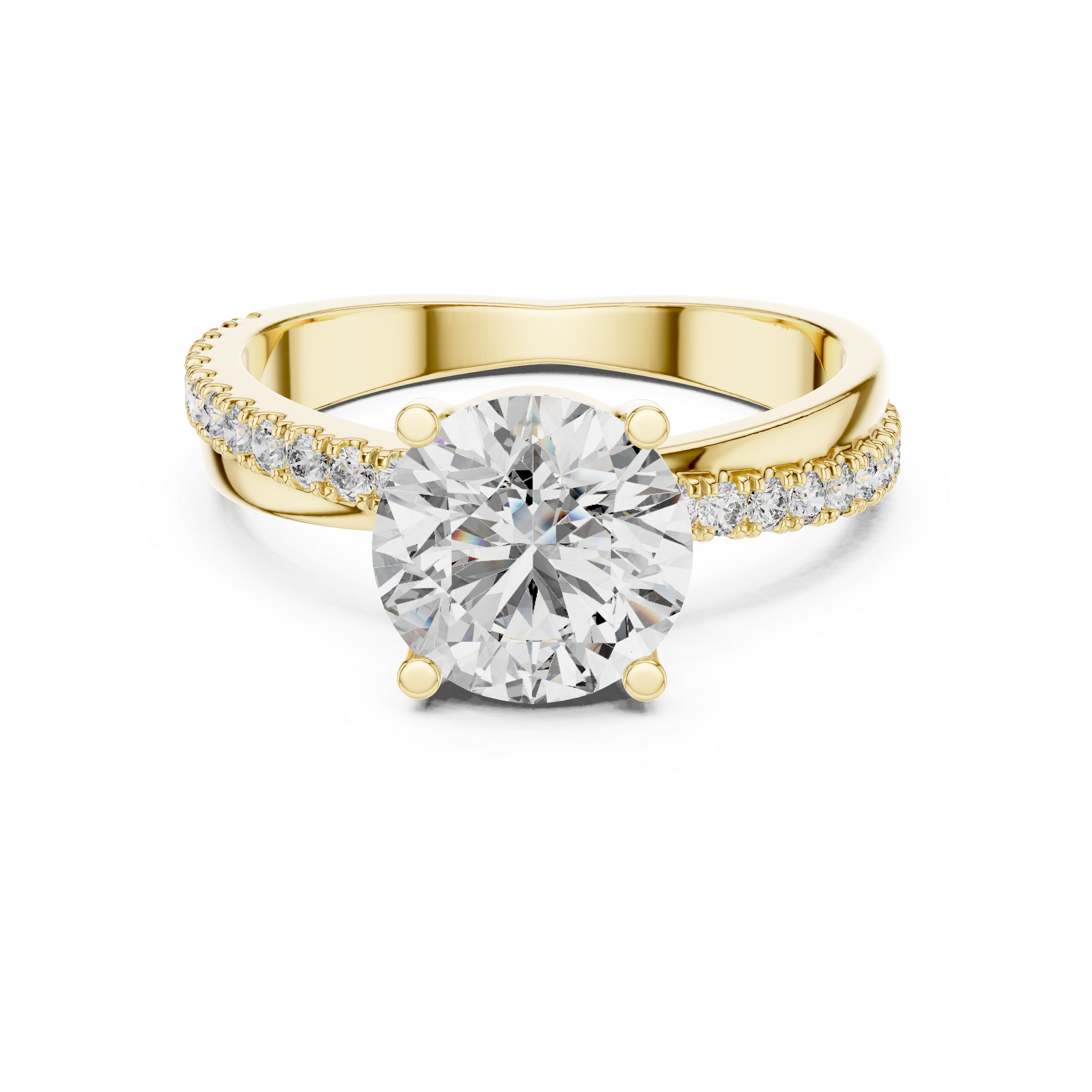 IGI Certified Lab-Grown Diamond Solitaire Engagement Ring | 14K & 18K Rose Gold | Kiashaa Jewellery
