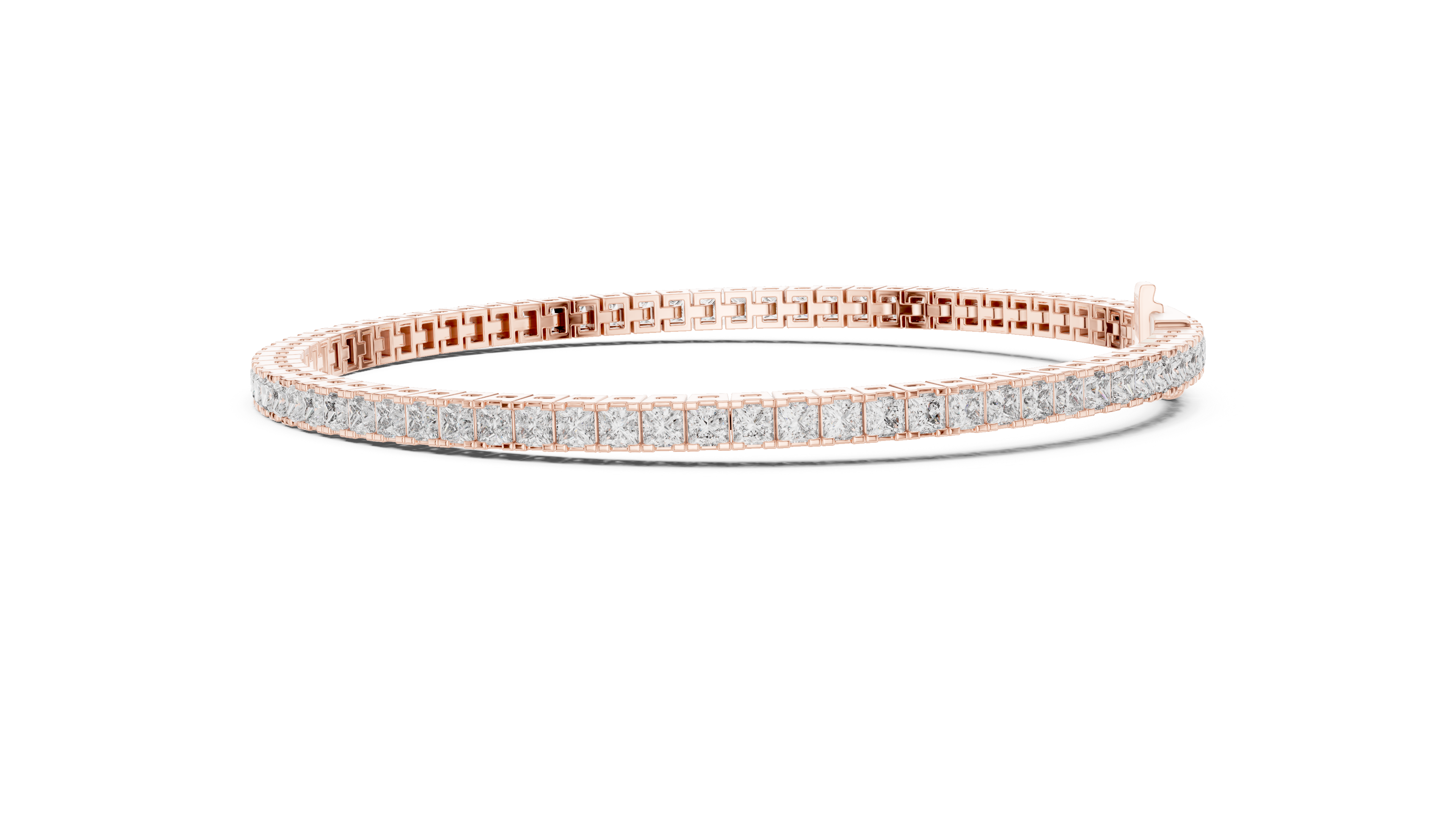 Classic Lab-Grown Diamond Tennis Bracelet in 14K/18K Gold – Kiashaa Jewellery