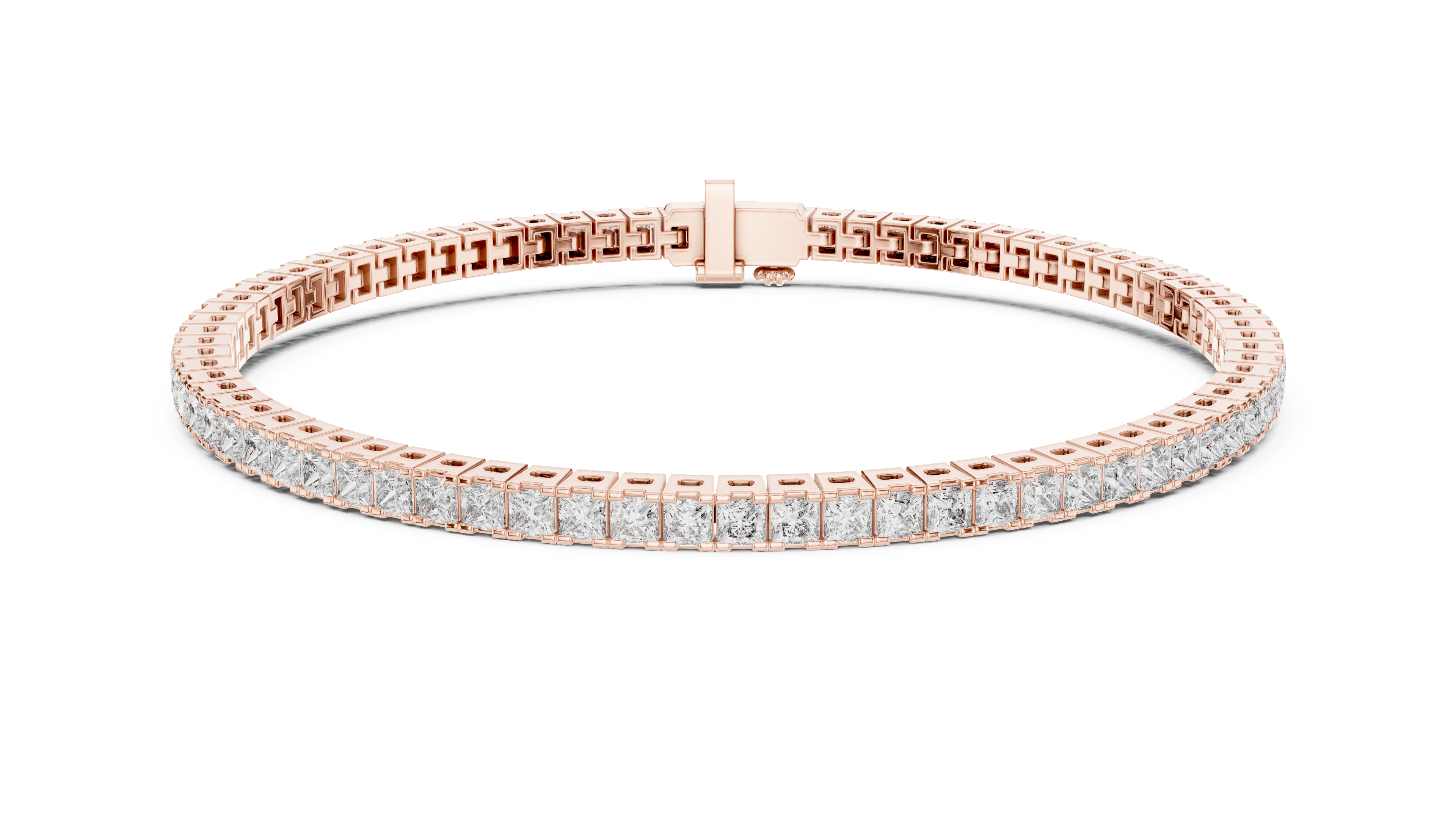 Classic Lab-Grown Diamond Tennis Bracelet in 14K/18K Gold – Kiashaa Jewellery