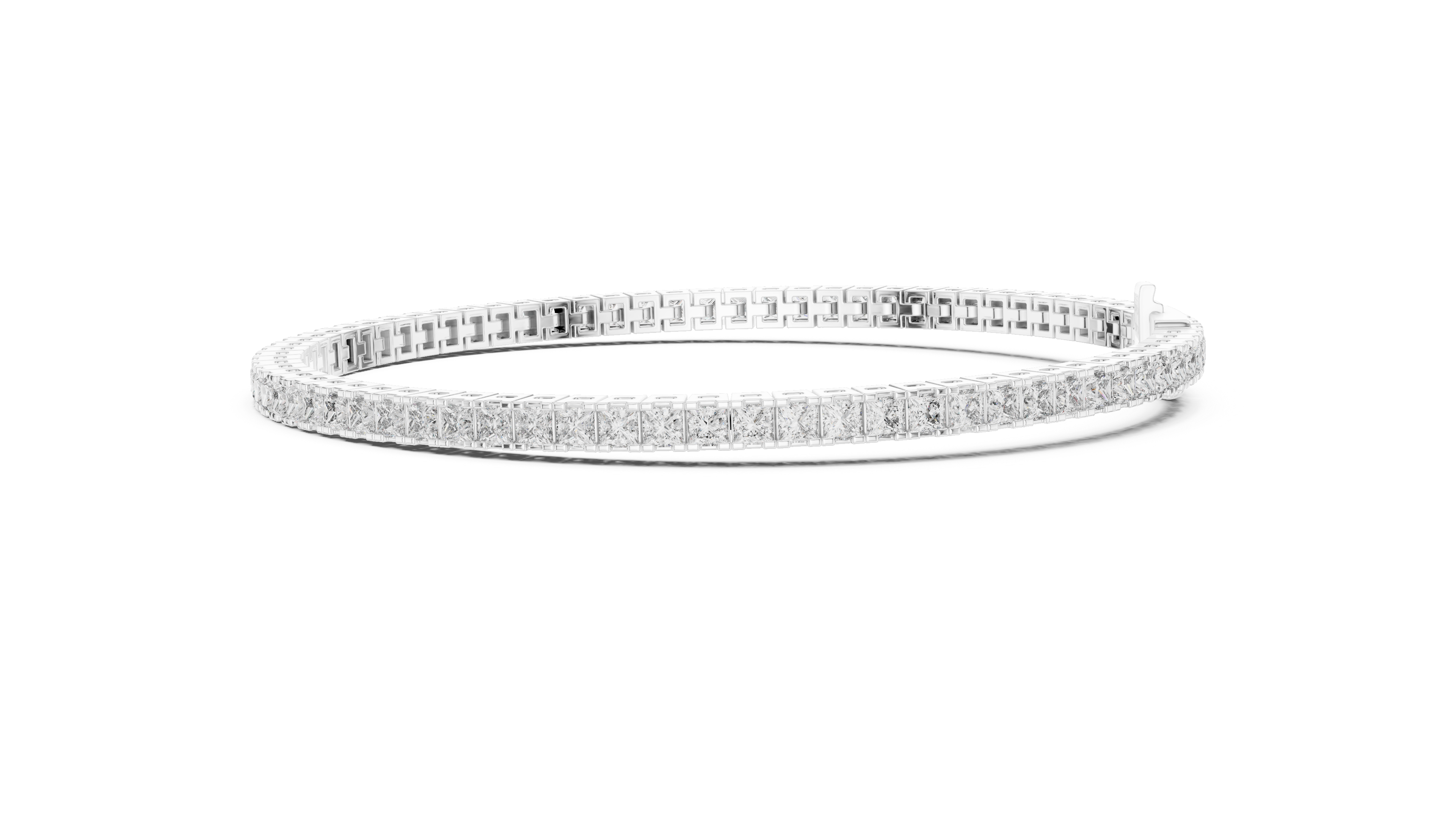 Classic Lab-Grown Diamond Tennis Bracelet in 14K/18K Gold – Kiashaa Jewellery
