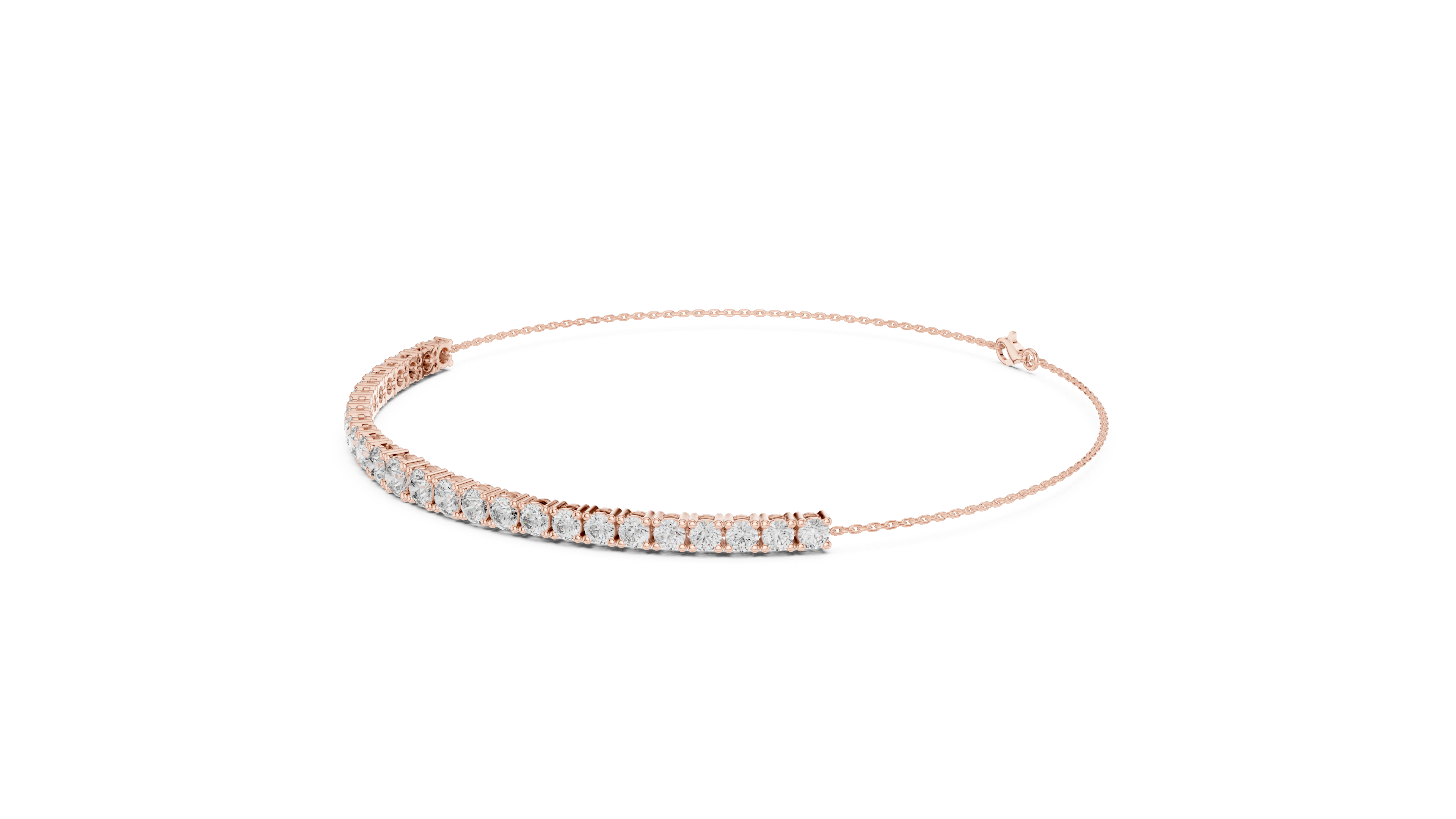 Classic Diamond Tennis Bracelet | 14K & 18K Gold | IGI Certified Lab-Grown Diamonds