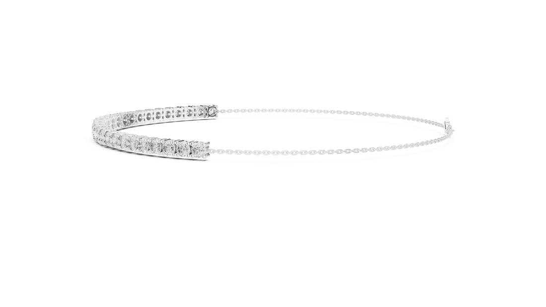 Classic Diamond Tennis Bracelet | 14K & 18K Gold | IGI Certified Lab-Grown Diamonds