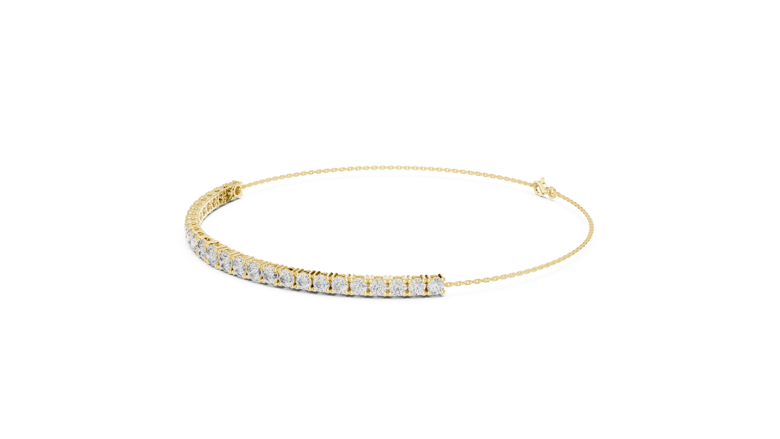 Classic Diamond Tennis Bracelet | 14K & 18K Gold | IGI Certified Lab-Grown Diamonds