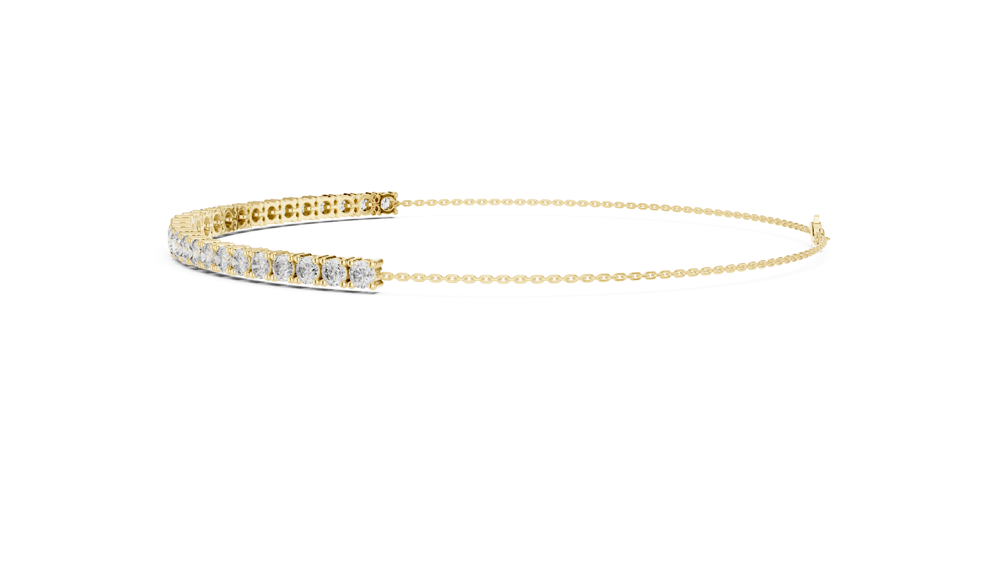 Classic Diamond Tennis Bracelet | 14K & 18K Gold | IGI Certified Lab-Grown Diamonds