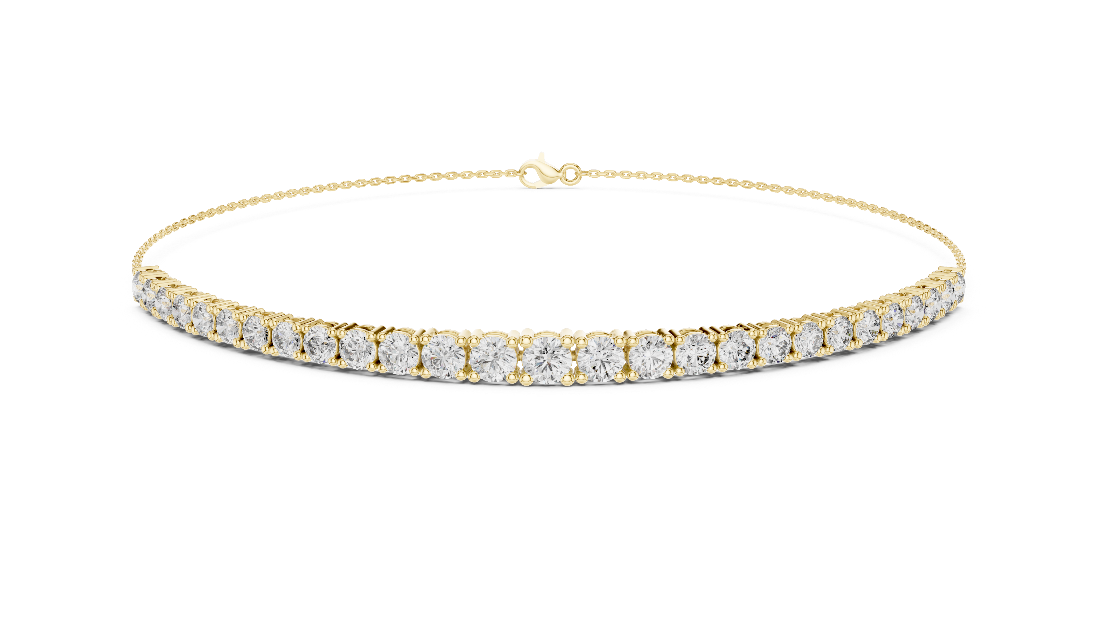 Classic Diamond Tennis Bracelet | 14K & 18K Gold | IGI Certified Lab-Grown Diamonds