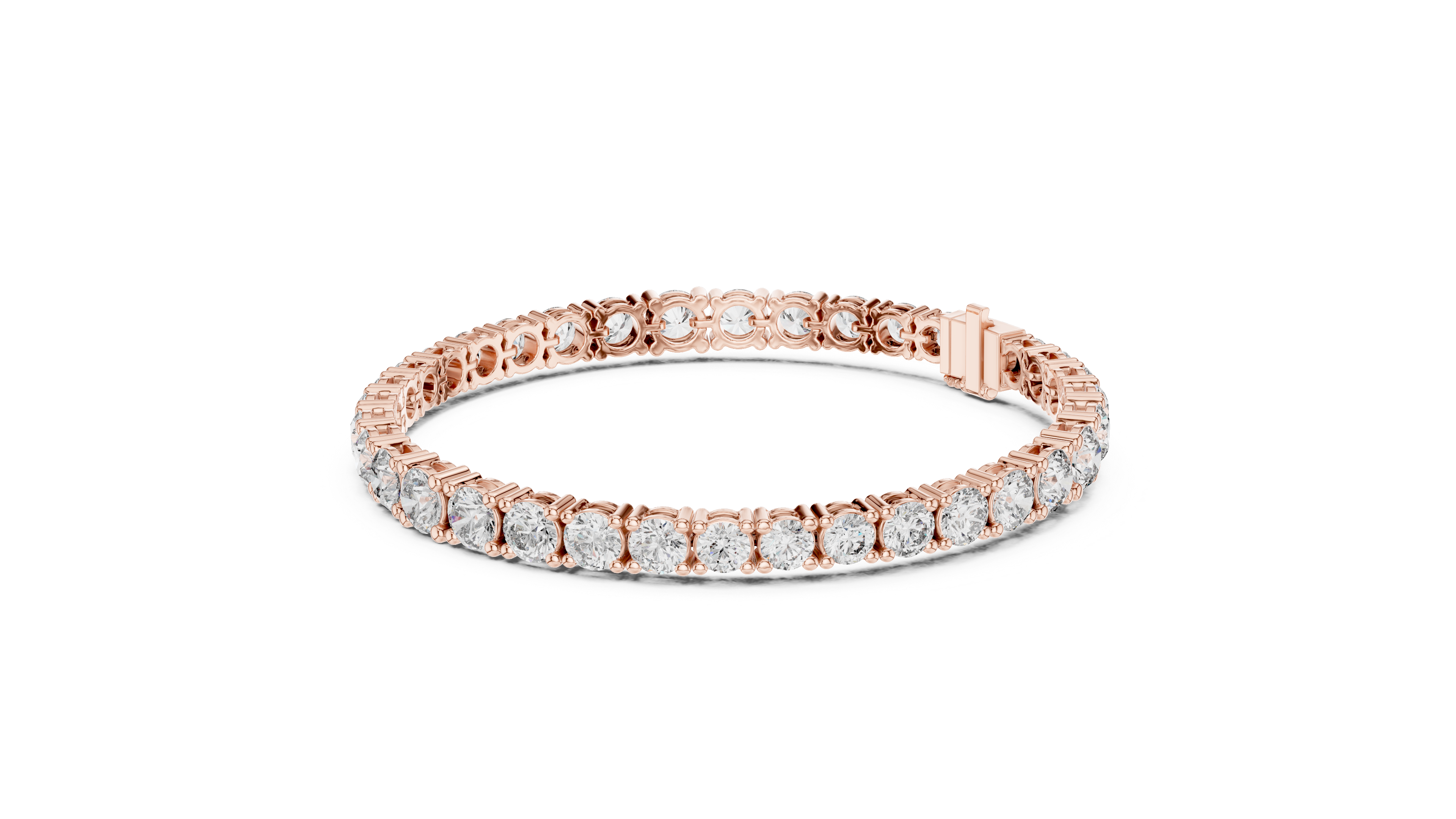 Diamond Eternity Bracelet | 14K & 18K Gold | IGI Certified Lab-Grown Diamonds