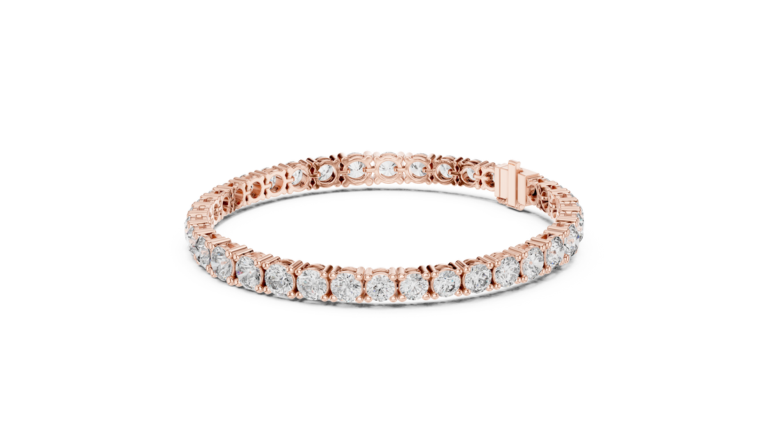 Diamond Eternity Bracelet | 14K & 18K Gold | IGI Certified Lab-Grown Diamonds