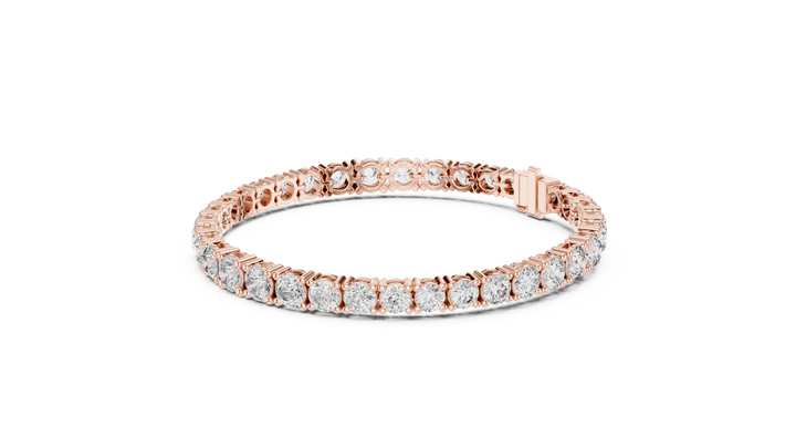 Diamond Eternity Bracelet | 14K & 18K Gold | IGI Certified Lab-Grown Diamonds
