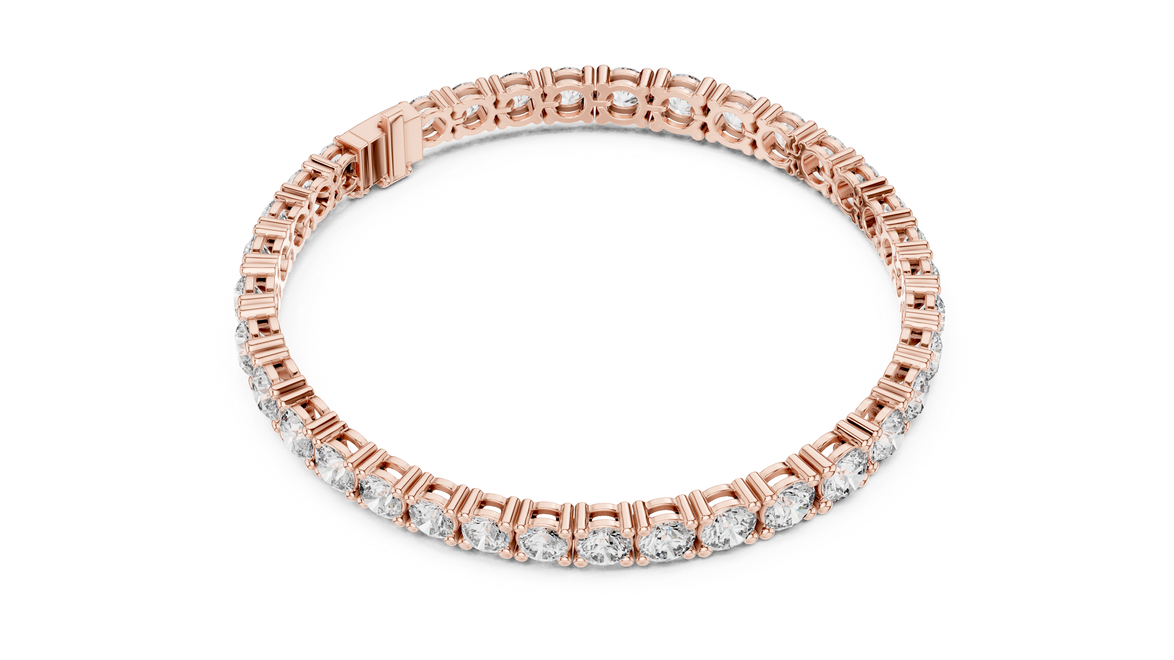 Diamond Eternity Bracelet | 14K & 18K Gold | IGI Certified Lab-Grown Diamonds