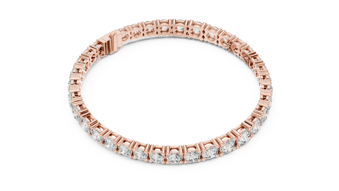 Diamond Eternity Bracelet | 14K & 18K Gold | IGI Certified Lab-Grown Diamonds