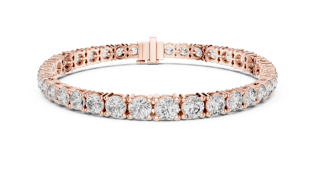 Diamond Eternity Bracelet | 14K & 18K Gold | IGI Certified Lab-Grown Diamonds