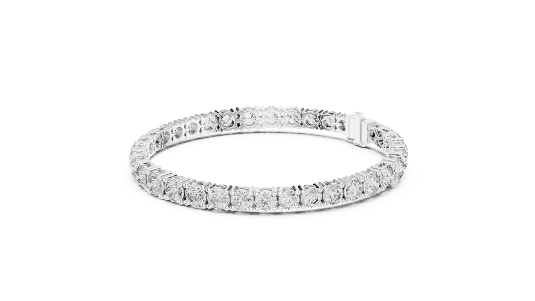 Diamond Eternity Bracelet | 14K & 18K Gold | IGI Certified Lab-Grown Diamonds