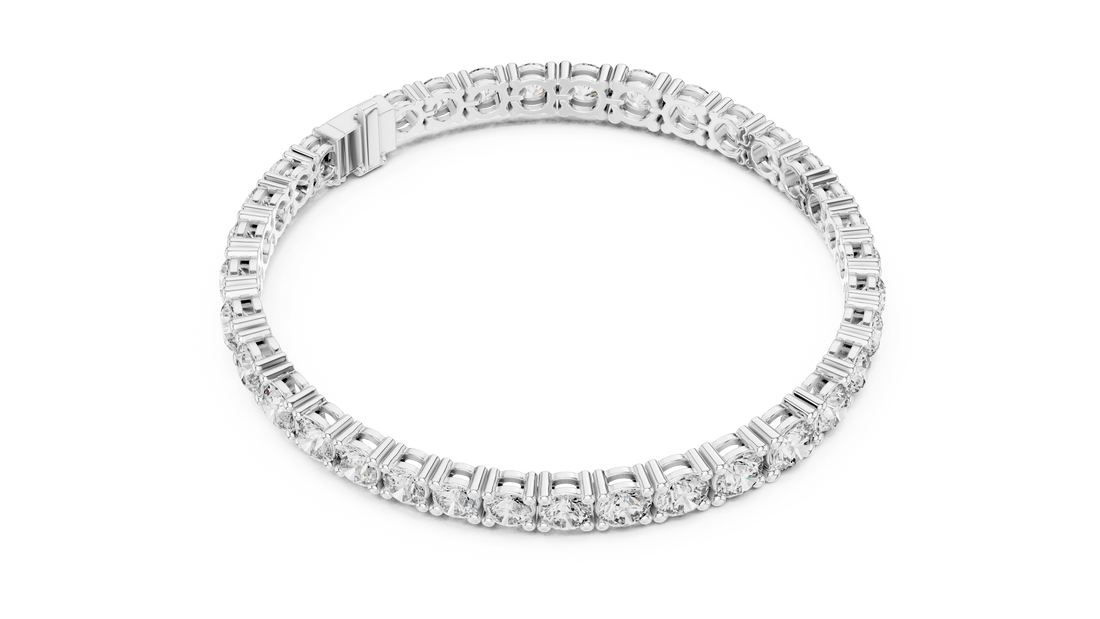 Diamond Eternity Bracelet | 14K & 18K Gold | IGI Certified Lab-Grown Diamonds