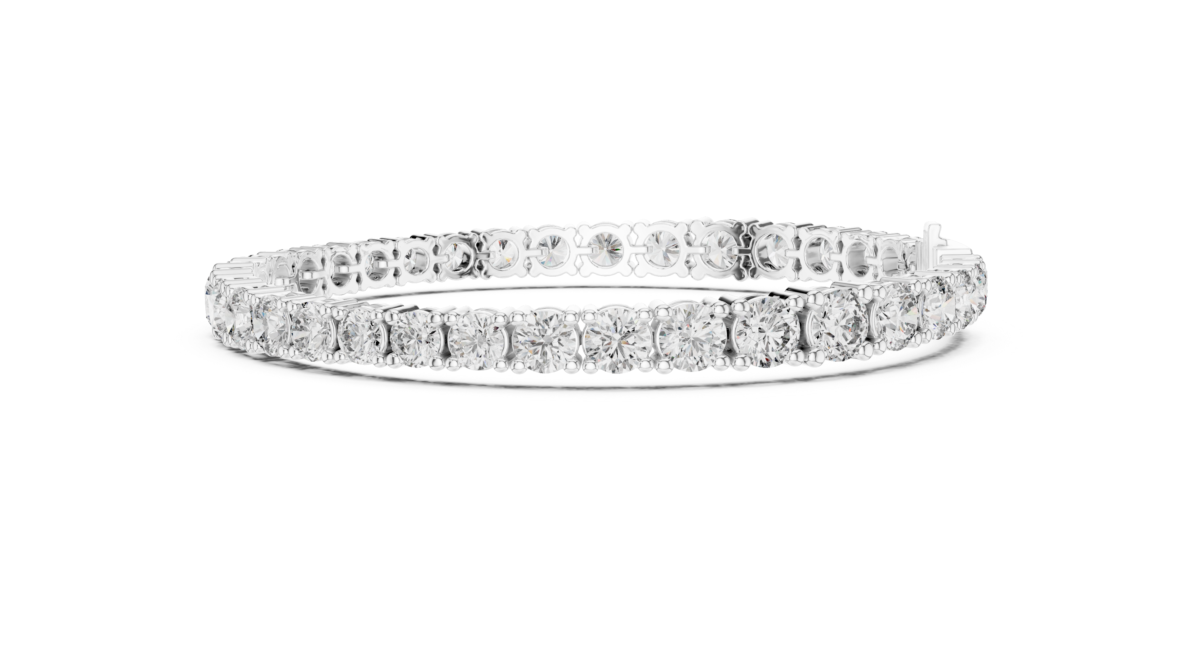 Diamond Eternity Bracelet | 14K & 18K Gold | IGI Certified Lab-Grown Diamonds