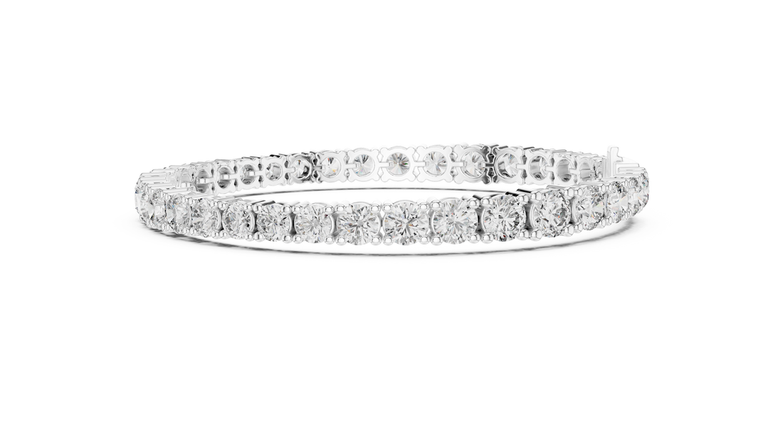Diamond Eternity Bracelet | 14K & 18K Gold | IGI Certified Lab-Grown Diamonds