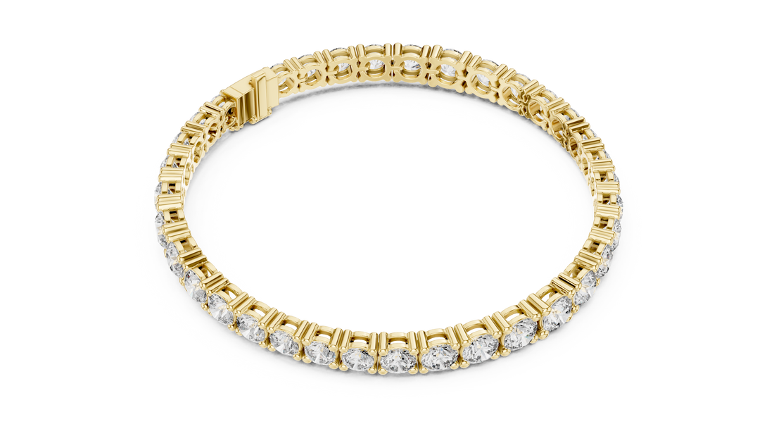 Diamond Eternity Bracelet | 14K & 18K Gold | IGI Certified Lab-Grown Diamonds