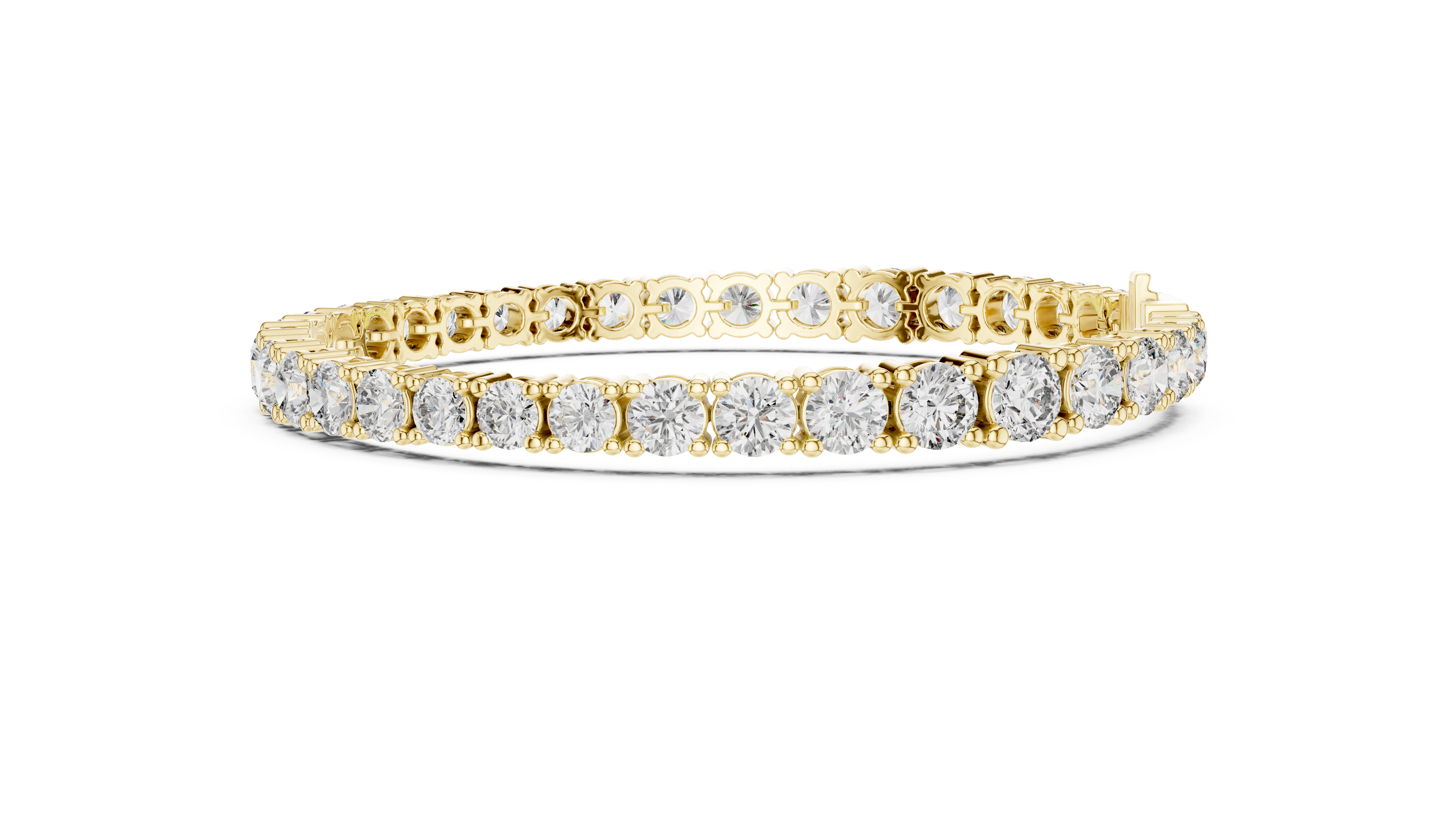 Diamond Eternity Bracelet | 14K & 18K Gold | IGI Certified Lab-Grown Diamonds