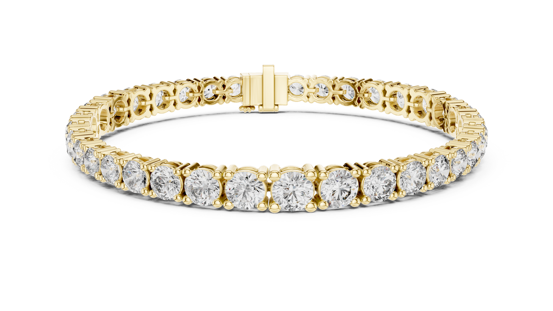 Diamond Eternity Bracelet | 14K & 18K Gold | IGI Certified Lab-Grown Diamonds
