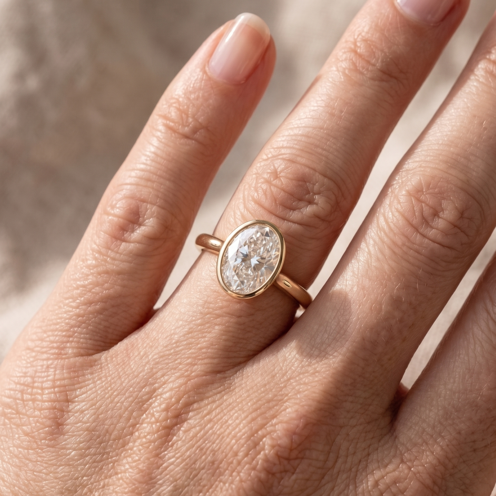 1.44 CT engagement ring available in 9K 14K and 18K gold