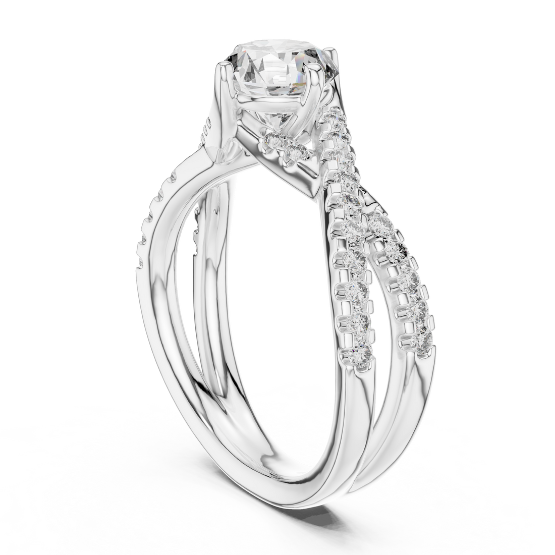 IGI Certified Lab-Grown Diamond Solitaire Ring | 14K & 18K Rose Gold | Kiashaa Jewellery