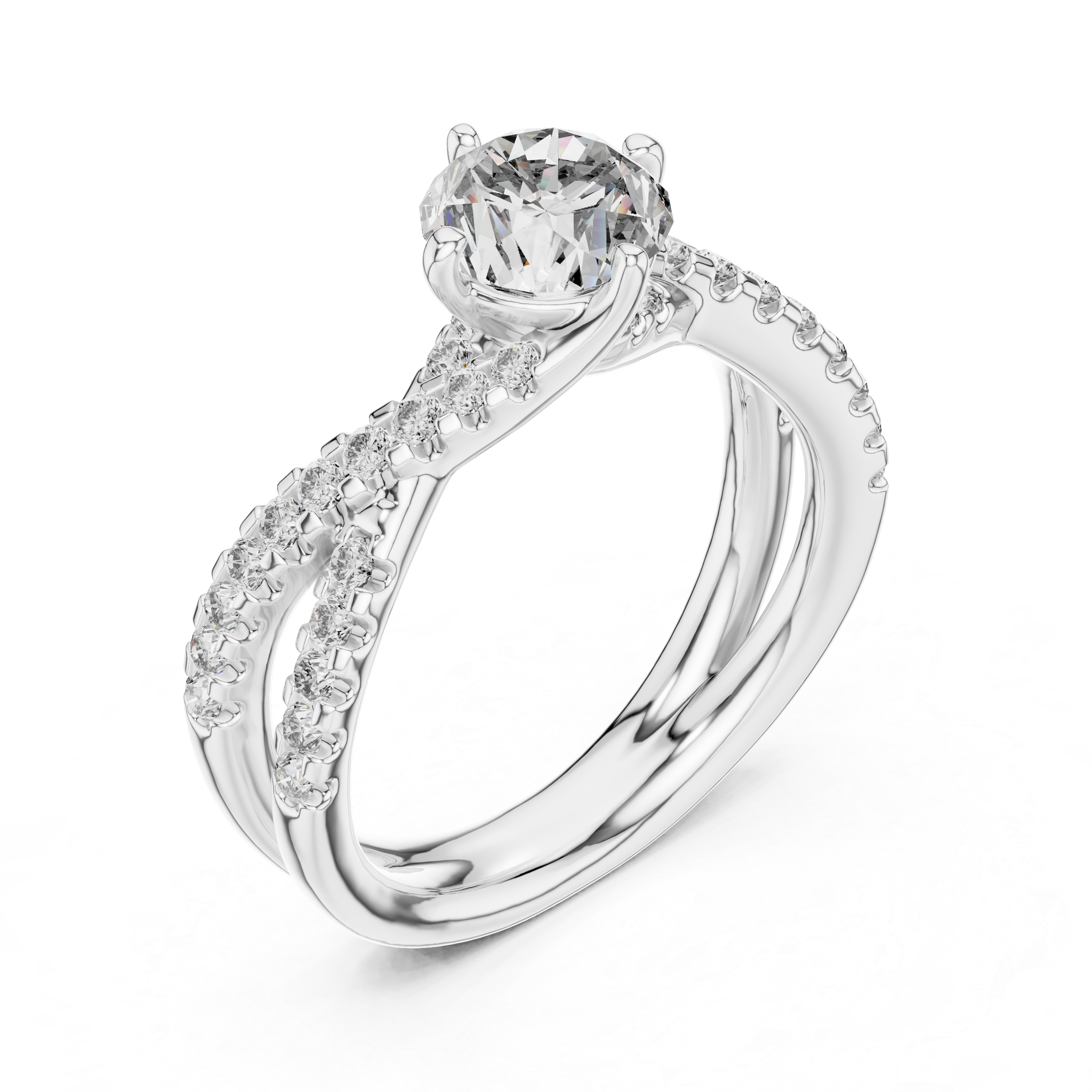 IGI Certified Lab-Grown Diamond Solitaire Ring | 14K & 18K Rose Gold | Kiashaa Jewellery