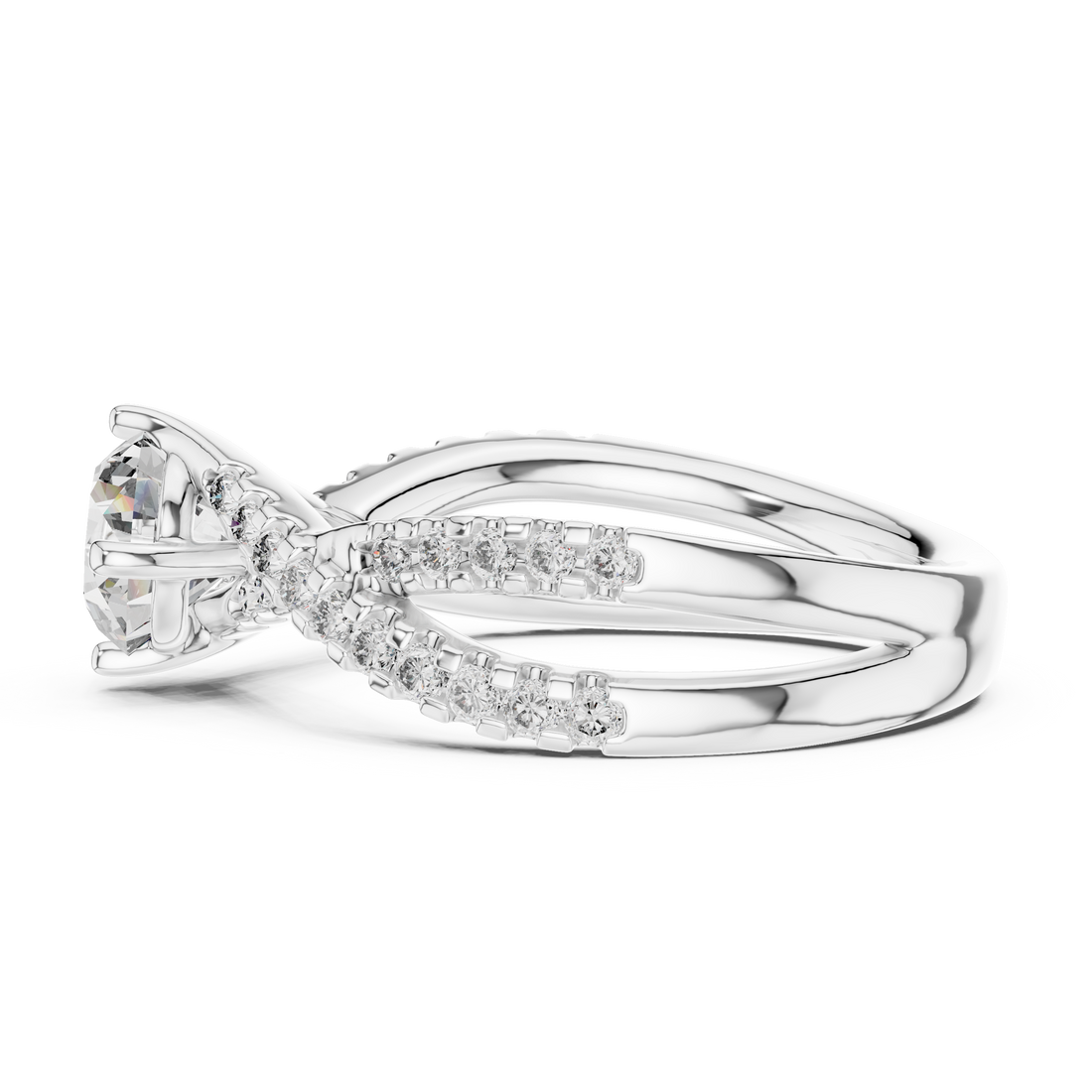 IGI Certified Lab-Grown Diamond Solitaire Ring | 14K & 18K Rose Gold | Kiashaa Jewellery