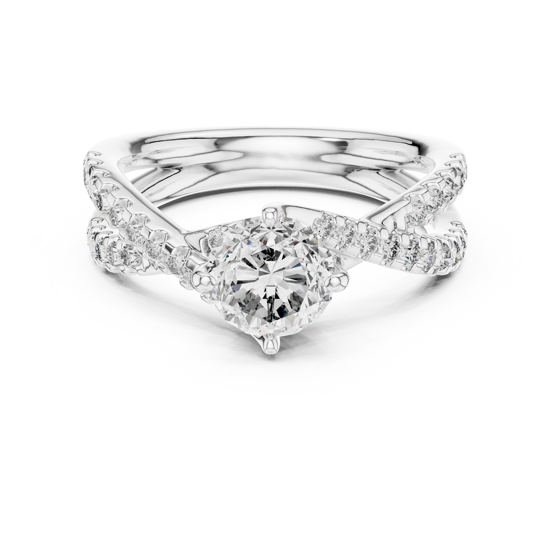IGI Certified Lab-Grown Diamond Solitaire Ring | 14K & 18K Rose Gold | Kiashaa Jewellery